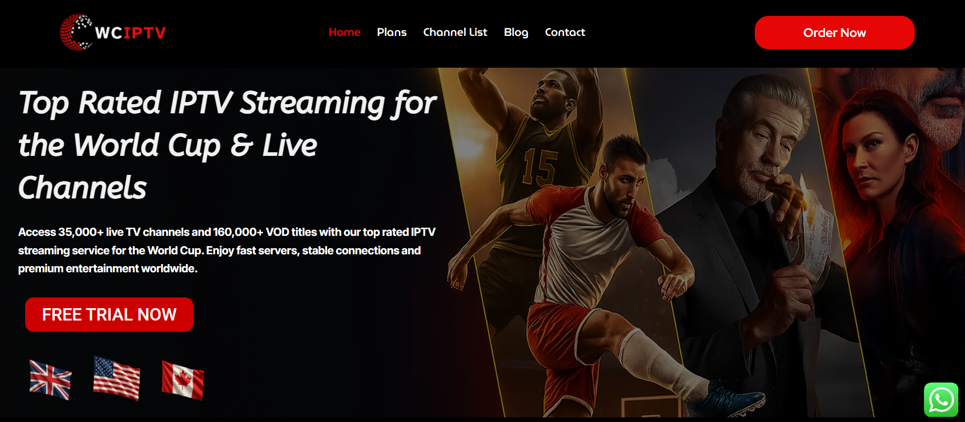 Best IPTV Service in 2026 – WCIPTV Review for USA, Canada & UK