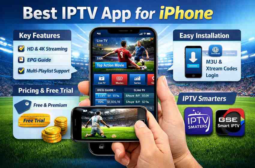 Best IPTV App for iPhone