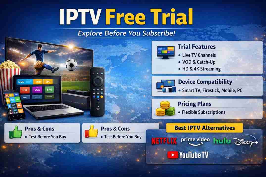 IPTV Free Trial