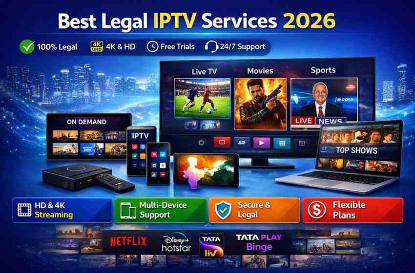 Best Legal IPTV Services 2026