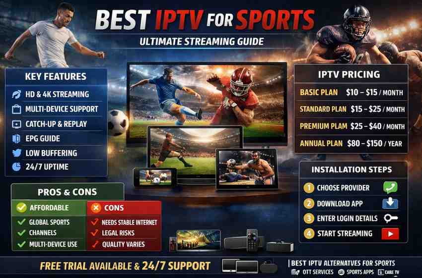 Best IPTV for Sport
