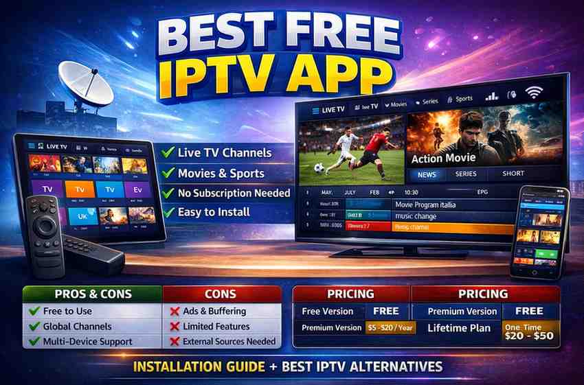 Best Free IPTV App