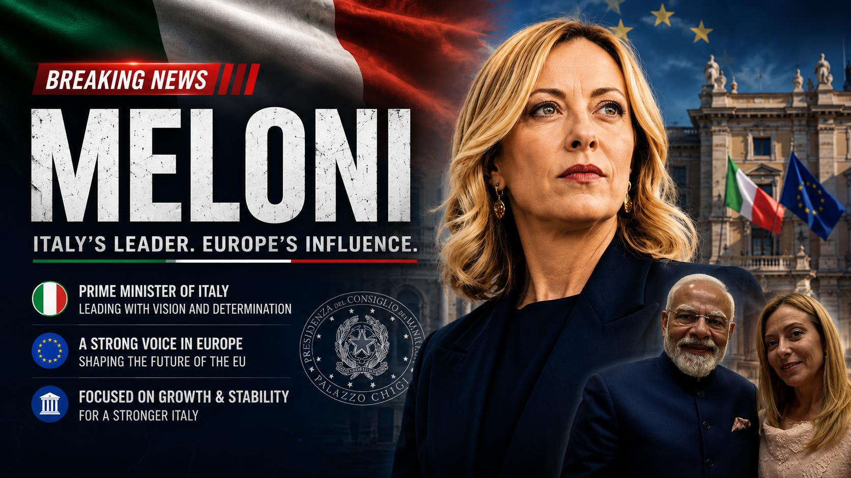 Meloni: Biography, Policies, Leadership & Global Impact (2026)