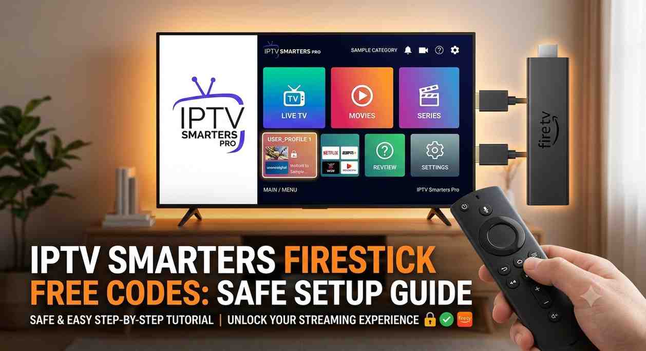 IPTV Smarters Firestick Free Codes