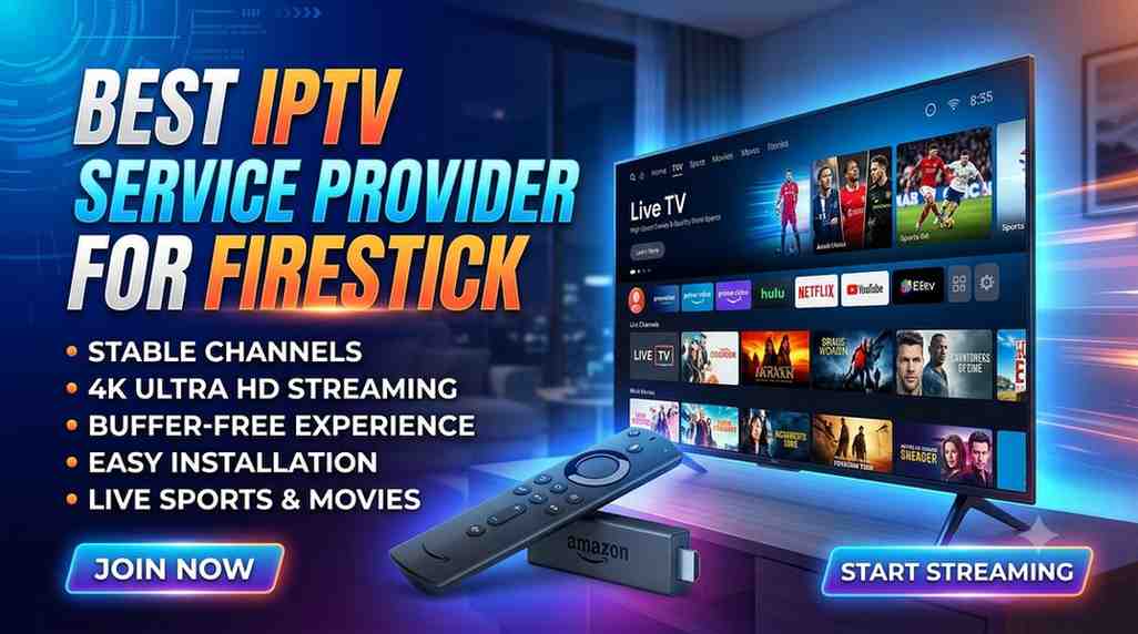 Best IPTV Service Provider for Firestick