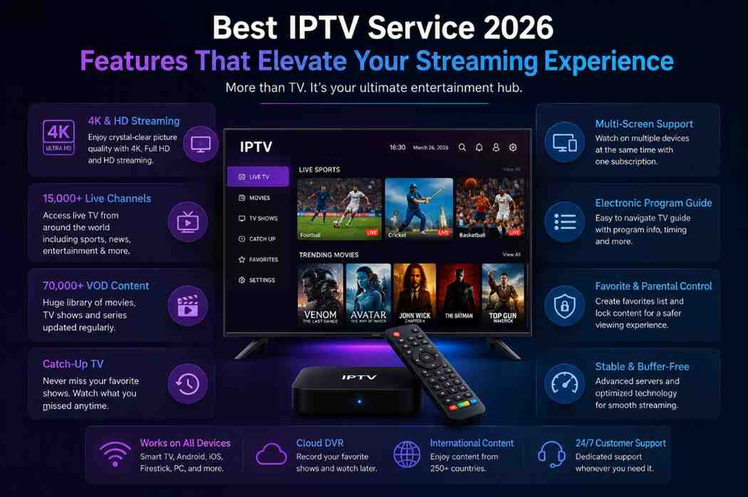 Best IPTV Service 2026