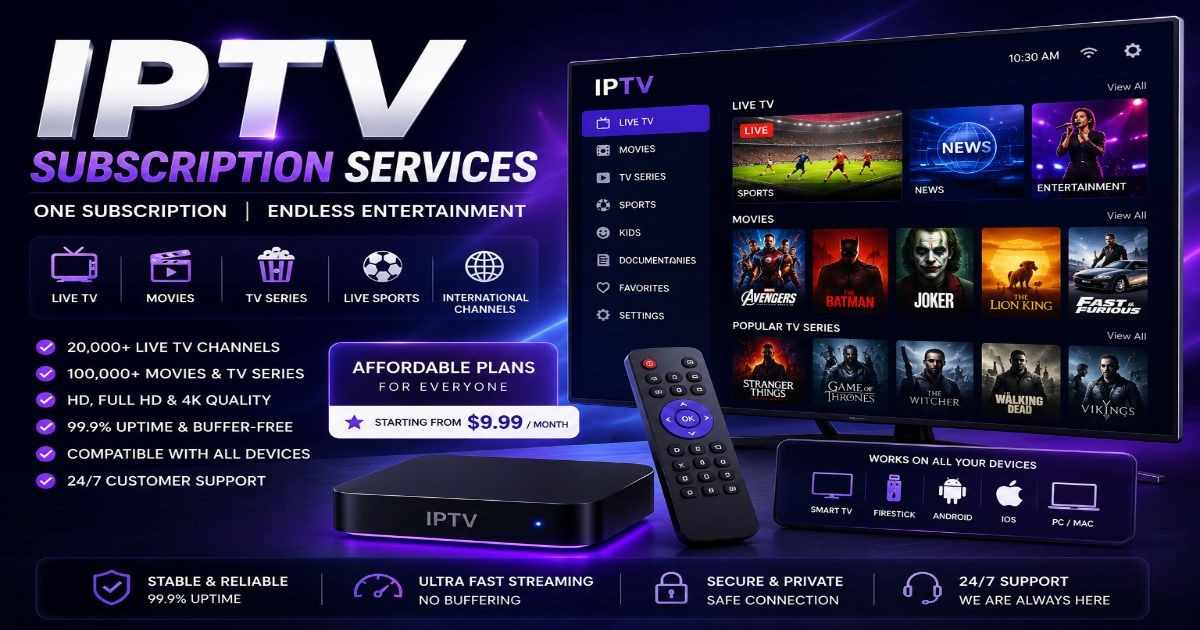 IPTV Subscription Services