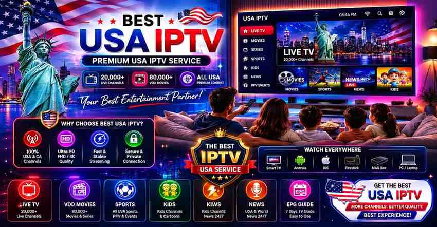 Best Top IPTV USA