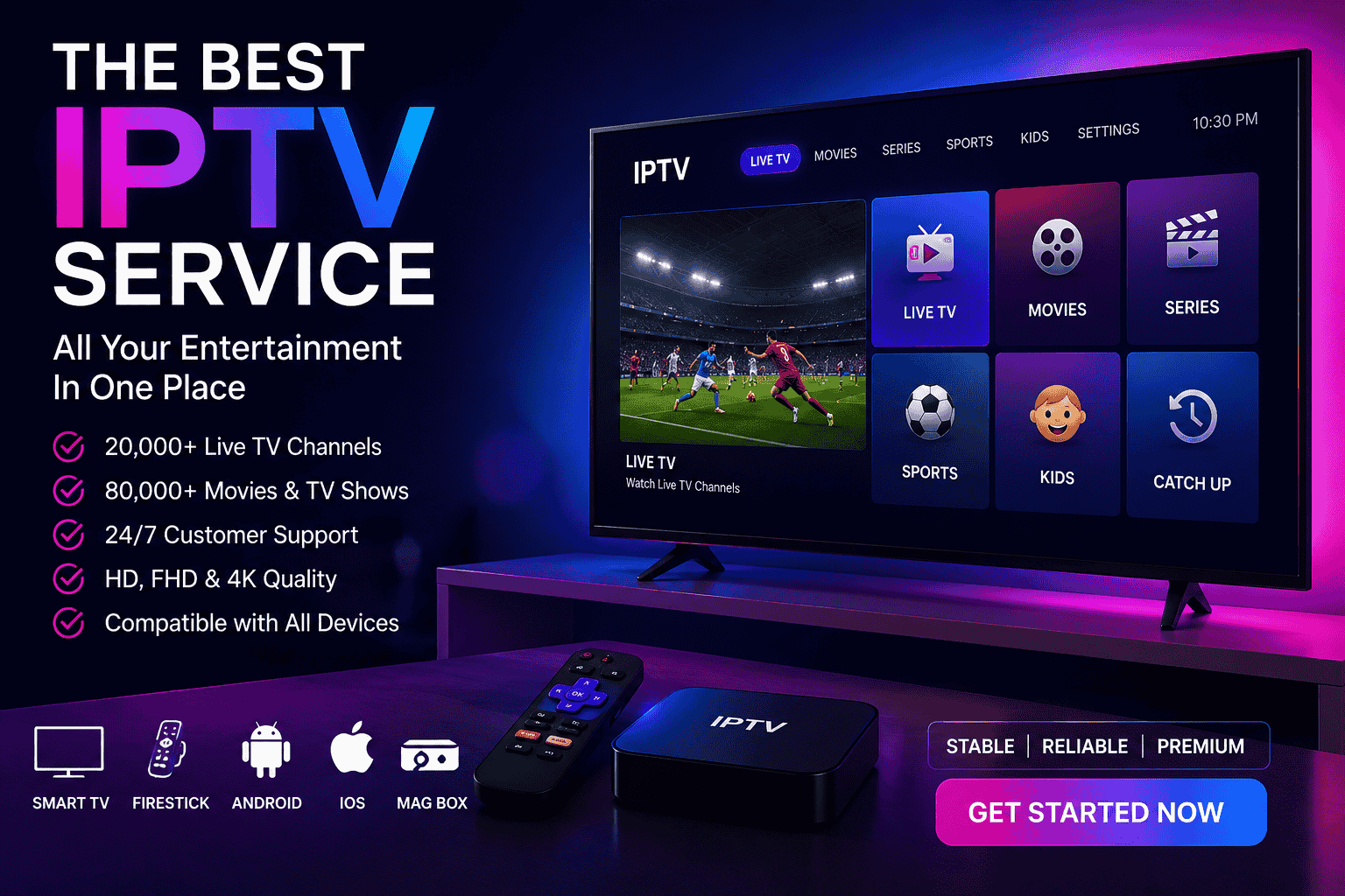 iptv providers free trial