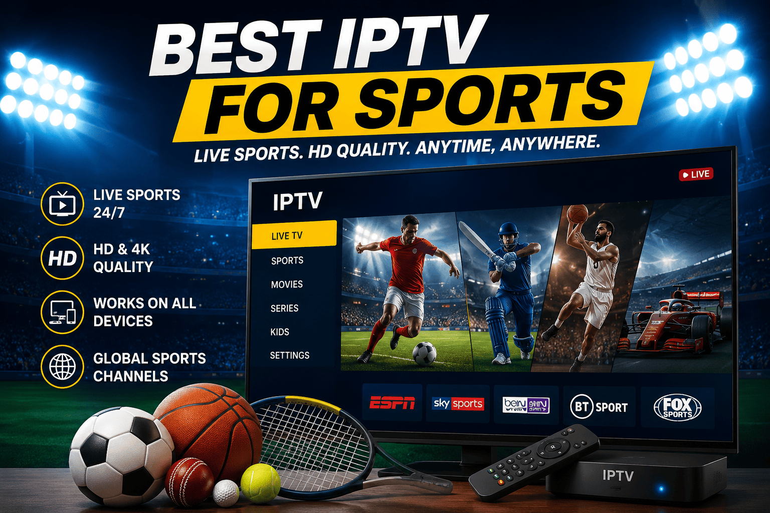 Best IPTV for Live Sports