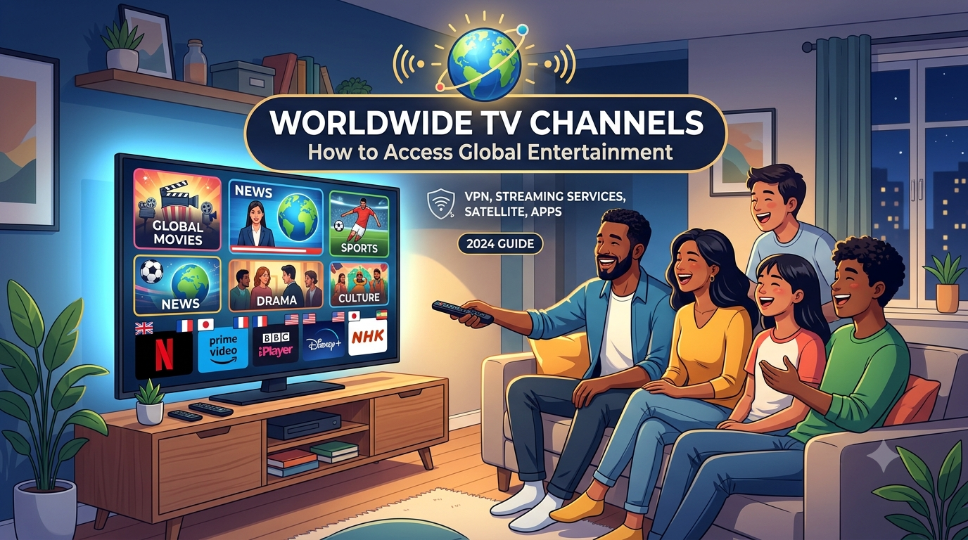worldwide TV channels